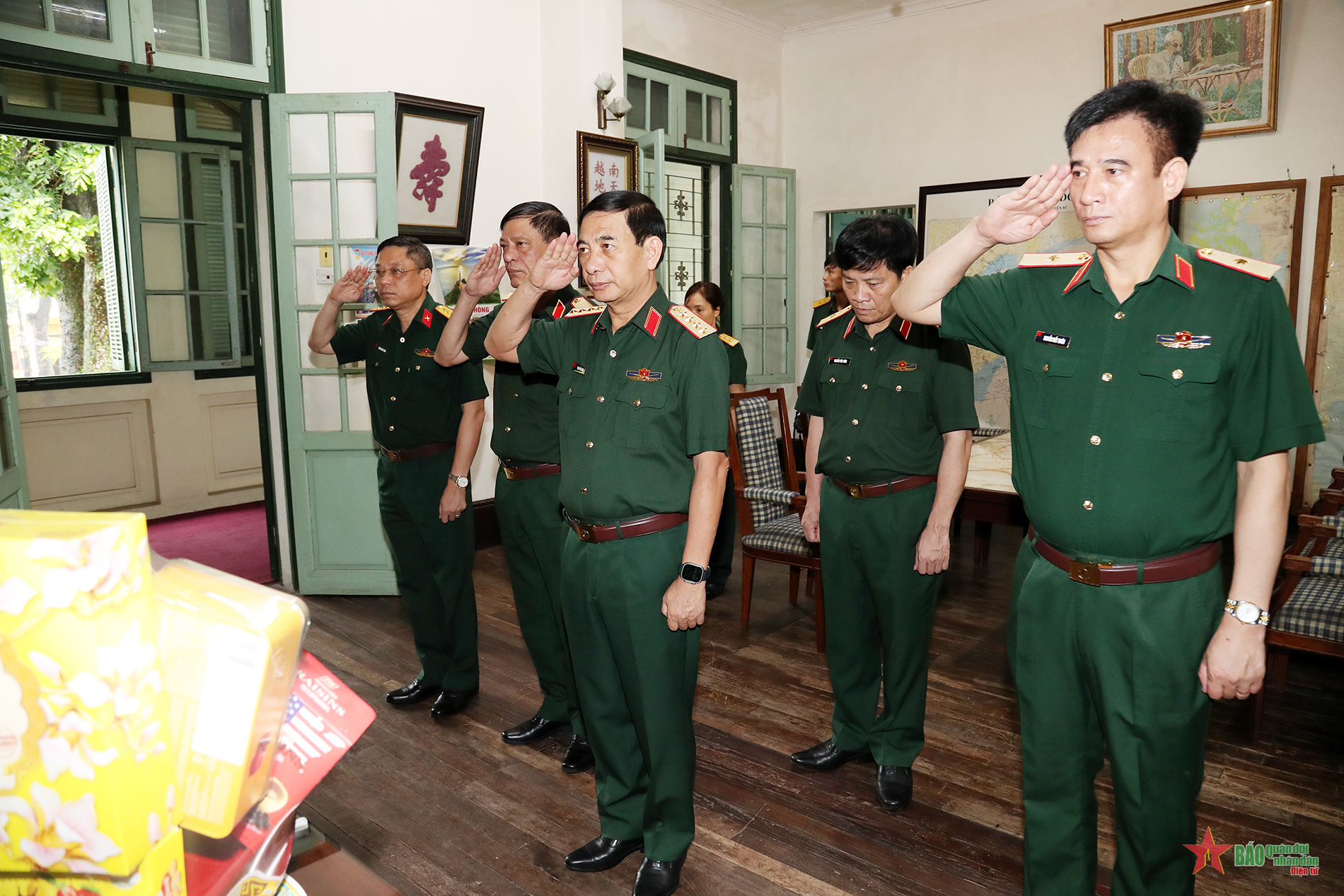 Đại tướng Phan Văn Giang tri ân nguyên lãnh đạo Đảng, Nhà nước, Quân đội